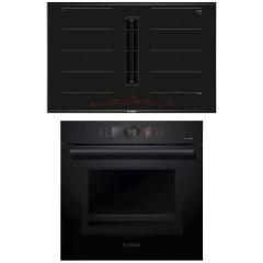 Комплект №14 (варочная панель с вытяжкой Bosch PXX875D57E + духовой шкаф Bosch HMG8764C1)