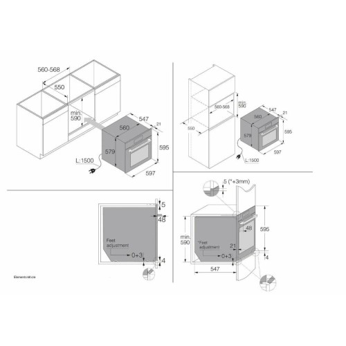 Духовой шкаф Asko OP8678G в Краснодаре