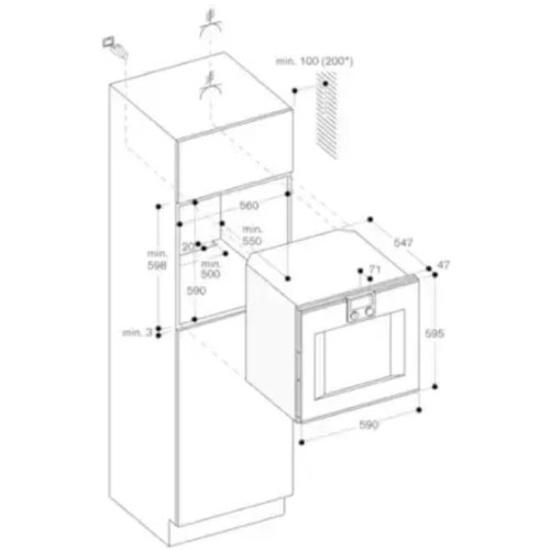 Духовой шкаф Gaggenau BO450112 в Краснодаре