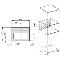 Встраиваемая кофемашина Miele CVA7845 BRWS