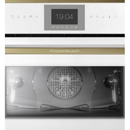 Компактный духовой шкаф с паром Kuppersbusch CBD 6550.0 W4 Gold в Краснодаре