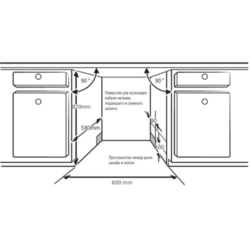 Встраиваемая посудомоечная машина Kuppersberg GLM 6075 в Краснодаре