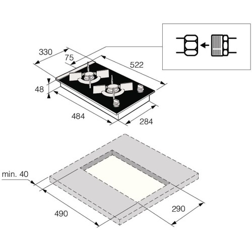 Варочная панель Asko HG8320BGB1 в Краснодаре