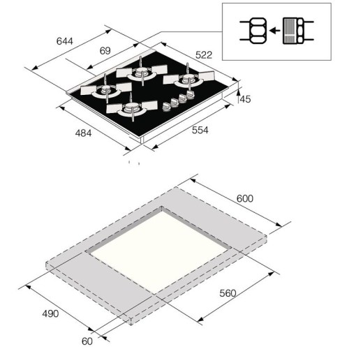 Варочная панель Asko HG8640BGB1 в Краснодаре
