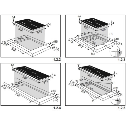 Варочная панель De Dietrich DPI7688XT в Краснодаре