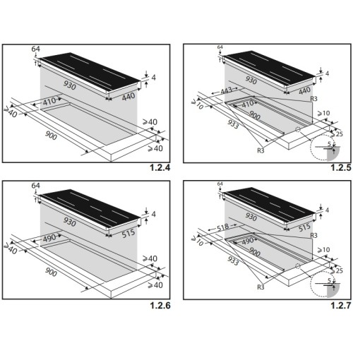 Варочная панель De Dietrich DPI7766XP в Краснодаре