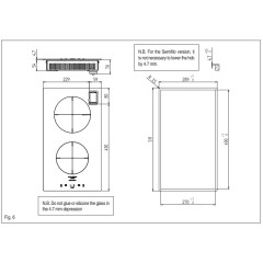Варочная панель Fulgor Milano CH 302 ID TC BK/2