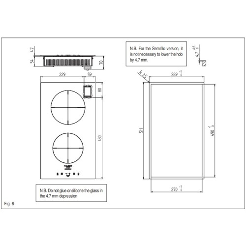 Варочная панель Fulgor Milano CH 302 ID TC BK/2 в Краснодаре