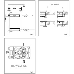 Варочная панель Fulgor Milano CH 302 ID TC BK/2