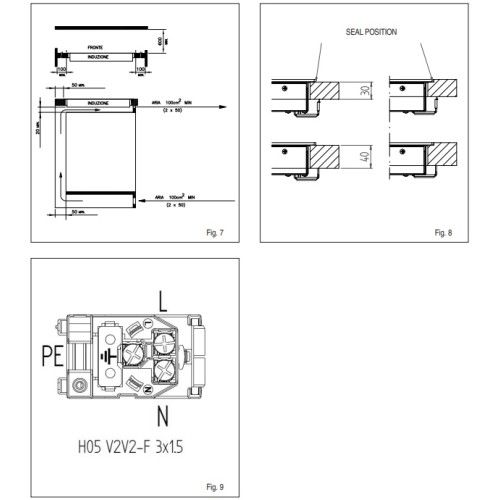 Варочная панель Fulgor Milano CH 302 ID TC BK/2 в Краснодаре