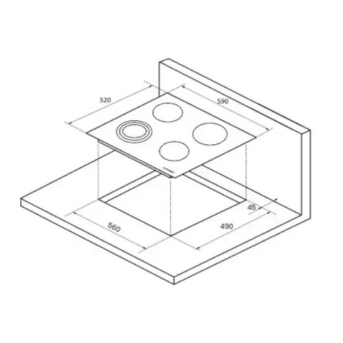Варочная панель Kuppersberg ECS 623 в Краснодаре