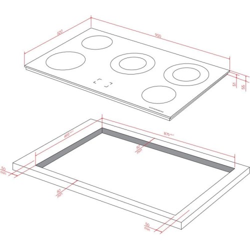 Варочная панель Kuppersberg ECS 902 в Краснодаре