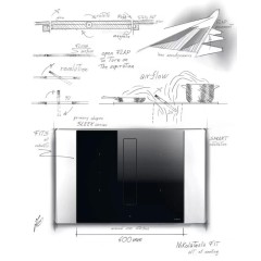 Варочная панель с вытяжкой Elica NIKOLATESLA FIT BL/A/60