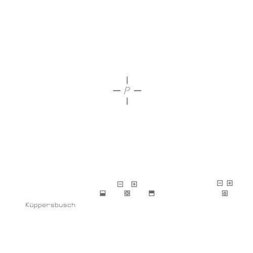 Варочная панель с вытяжкой Kuppersbusch KMI 8500.0 WR Silver Chrome в Краснодаре