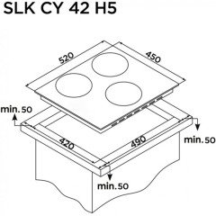 Варочная панель Schaub Lorenz SLK CY 42 H5