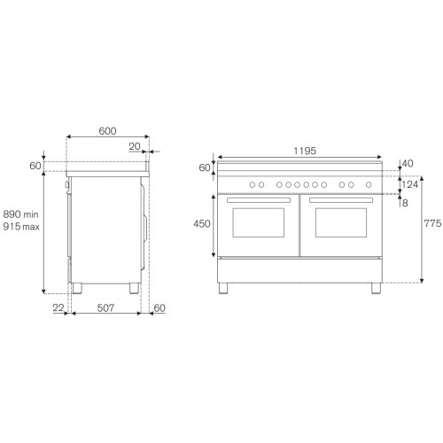 Варочный центр Bertazzoni HER125I2EXT в Краснодаре