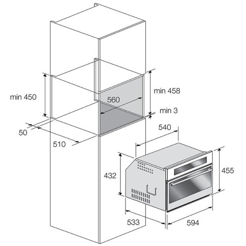 Встраиваемая микроволновая печь Fulgor Milano FCMO 4511 TM WH в Краснодаре