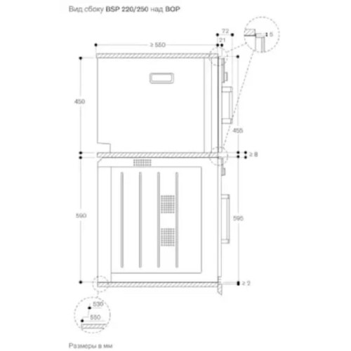Встраиваемая пароварка Gaggenau BSP220101 в Краснодаре