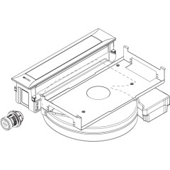 Встраиваемая в столешницу вытяжка BORA PKAS3AB