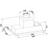 Встраиваемая вытяжка Fulgor Milano FBHD 900 PT X в Краснодаре