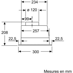 Встраиваемая вытяжка Neff D51NAA1C0