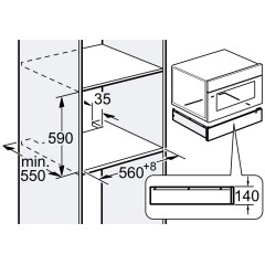 Встраиваемый подогреватель посуды Gaggenau WS461102 новый с витрины