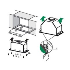 Встраиваемая вытяжка Bertazzoni KIN52MOD1XC