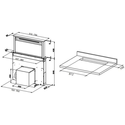 Встраиваемая вытяжка Faber FABULA EVO+WH A90 в Краснодаре