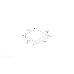 Встраиваемый ящик для подогрева Bertazzoni WD60HERA