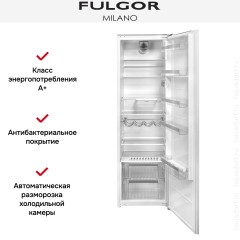 Встраиваемый холодильник Fulgor Milano FBR 350 E