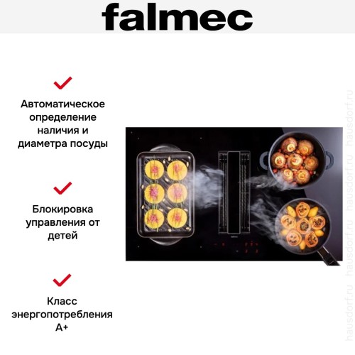 Варочная панель Falmec ZERO 76 VETRO NERO в Краснодаре