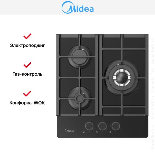 Варочная панель Midea MG449TGB в Краснодаре