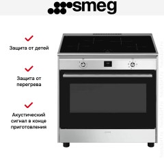 Варочный центр Smeg CG90CIXT