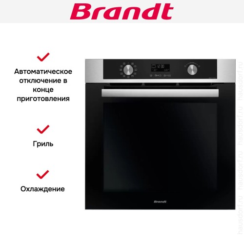 Встраиваемый духовой шкаф Brandt BOH3415X в Краснодаре