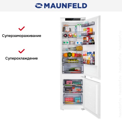 Встраиваемый холодильник Maunfeld MBF19354NFWGR LUX в Краснодаре