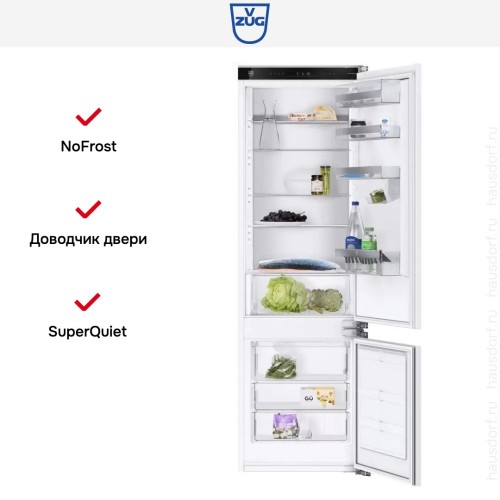 Встраиваемый холодильник V-ZUG CombiCooler V4000 178NI CCO4T-51108 в Краснодаре