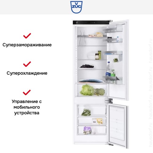 Встраиваемый холодильник V-ZUG CombiCooler V4000 178NI CCO4T-51108 в Краснодаре
