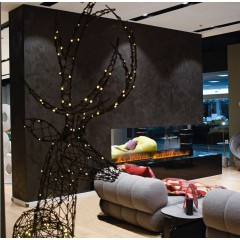 Встраиваемый электрический 3D-камин FireLine 2000