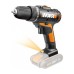 Набор WORX Дрель акк. WX101.9 + Фонарь акк. WX028.9, набор оснастки 35пр., кейс WX977