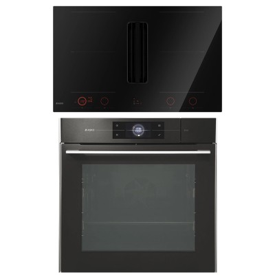 Комплект №6 (варочная панель с вытяжкой Asko HIHD854GF + духовой шкаф Asko OCS8678G) в Краснодаре