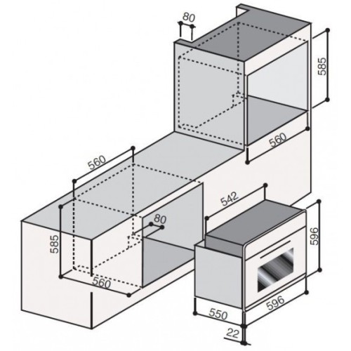 Духовой шкаф Ilve 600-AMP Ant/C в Краснодаре