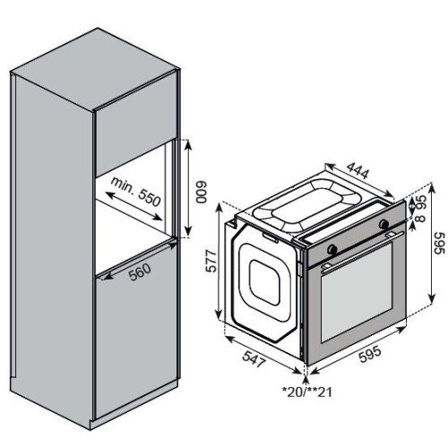 Духовой шкаф Kuppersberg HF 609 GR в Краснодаре
