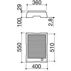 Электрический гриль Barazza Thalas 1PTFBQ