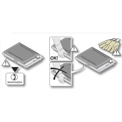 Электрический гриль Barazza Thalas 1PTFBQ