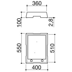 Индукционная варочная панель Barazza Thalas 1PTFID