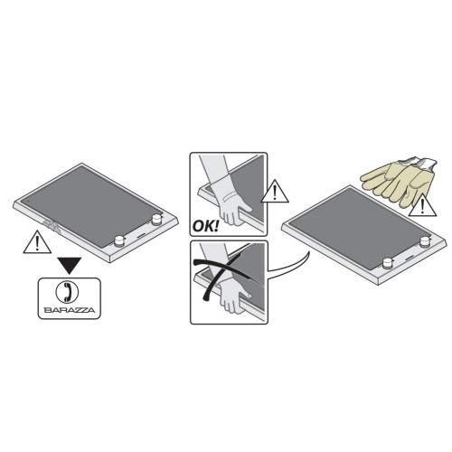 Индукционная варочная панель Barazza Thalas 1PTFID в Краснодаре