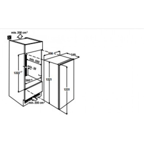 Встраиваемый холодильник Kuppersbusch FK 4500.1i в Краснодаре