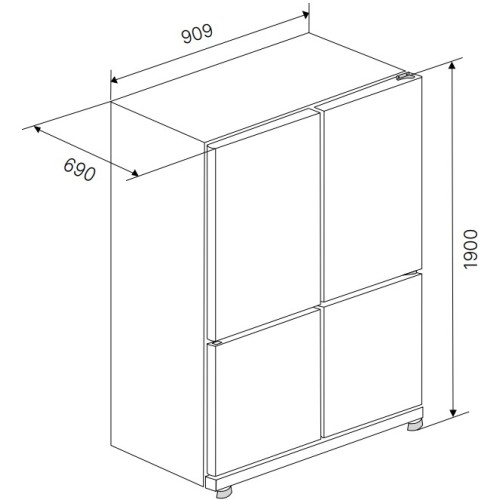 Холодильник Kuppersbusch FKG 9850.0 E в Краснодаре