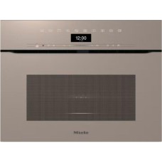 Компактный духовой шкаф с СВЧ Miele H7440 BMX Pearlbeige