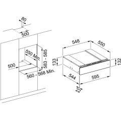 Встраиваемый подогреватель посуды Franke FMY 14 DRW XS